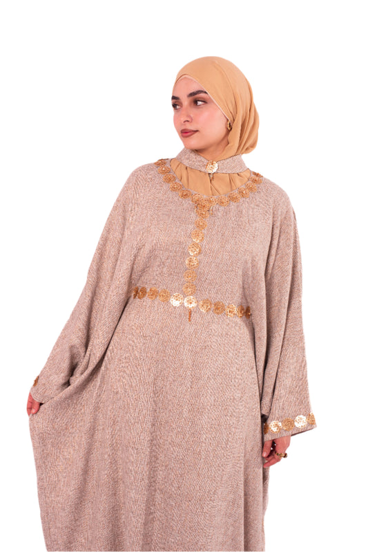 Tunisian Koftan – Traditional Embroidery & Luxury Finish