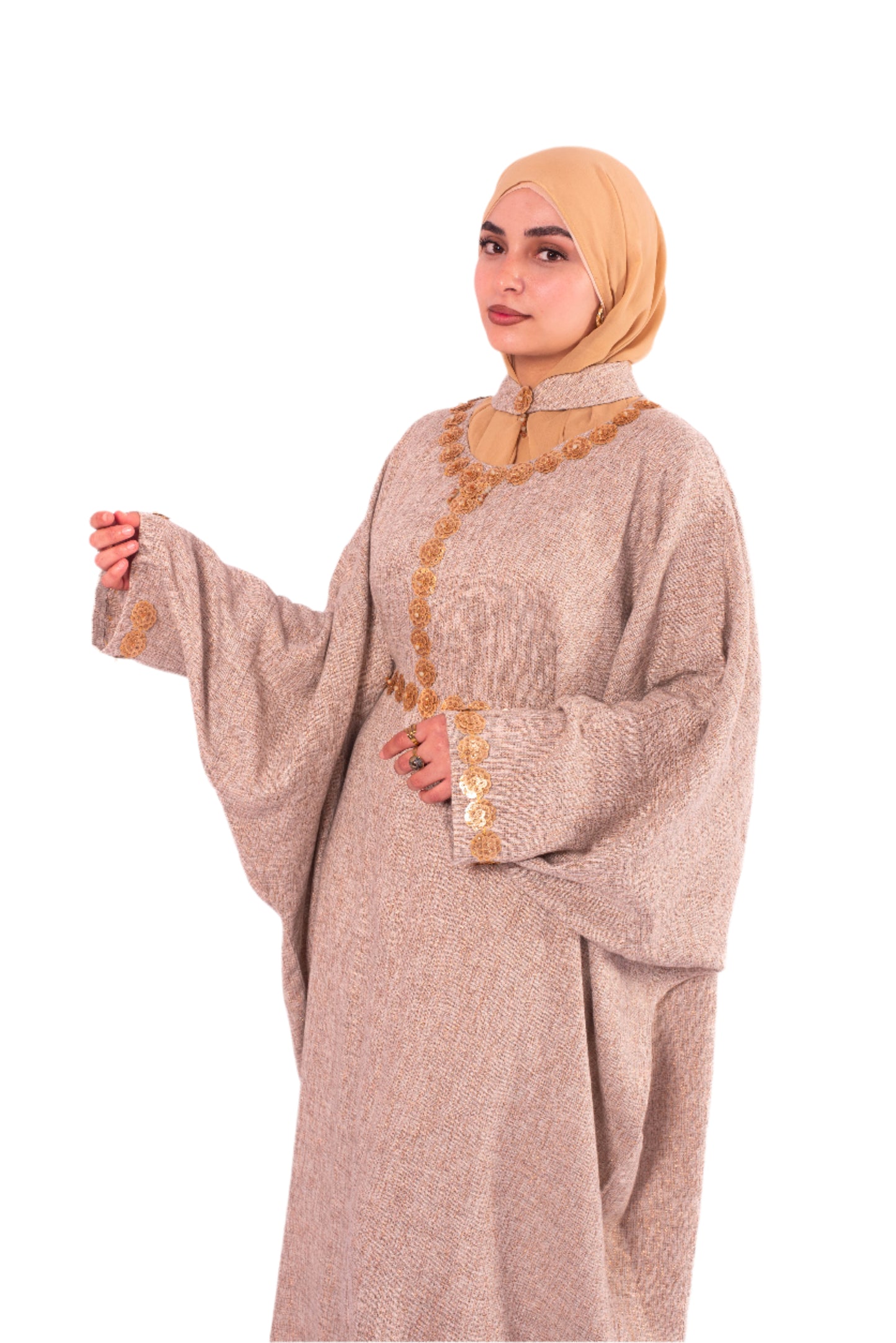 Tunisian Koftan – Traditional Embroidery & Luxury Finish