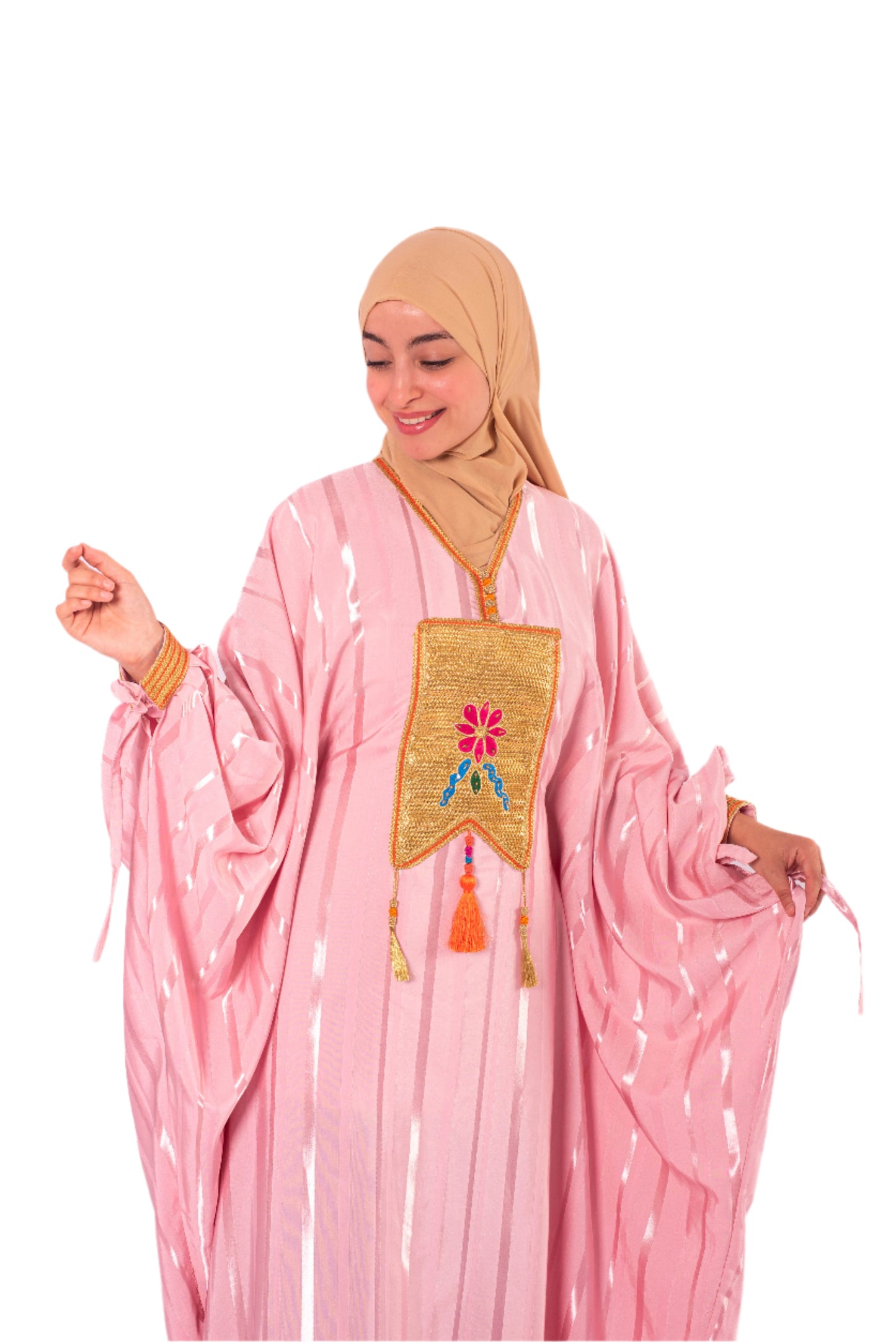 Tunisian Traditional Koftan – Handcrafted Heritage Dress for Women