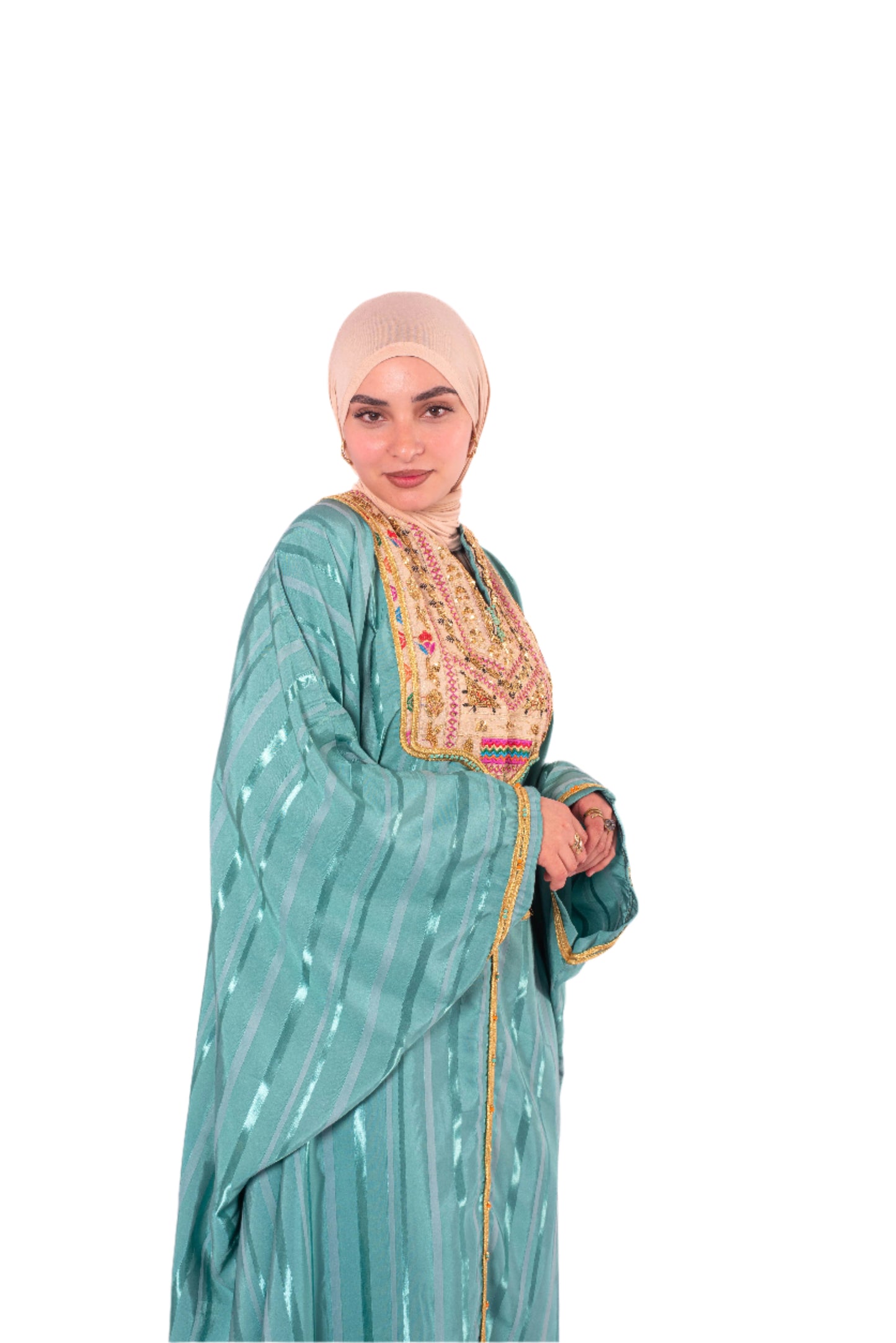 Tunisian Koftan – Khamri Satin de Soie, Triza 3dass, Kontil & 7jar