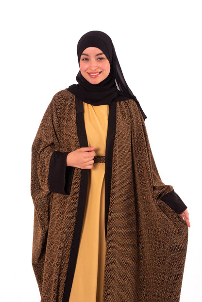 Elegant Abaya and Fond Robe – Modest & Flowing Design