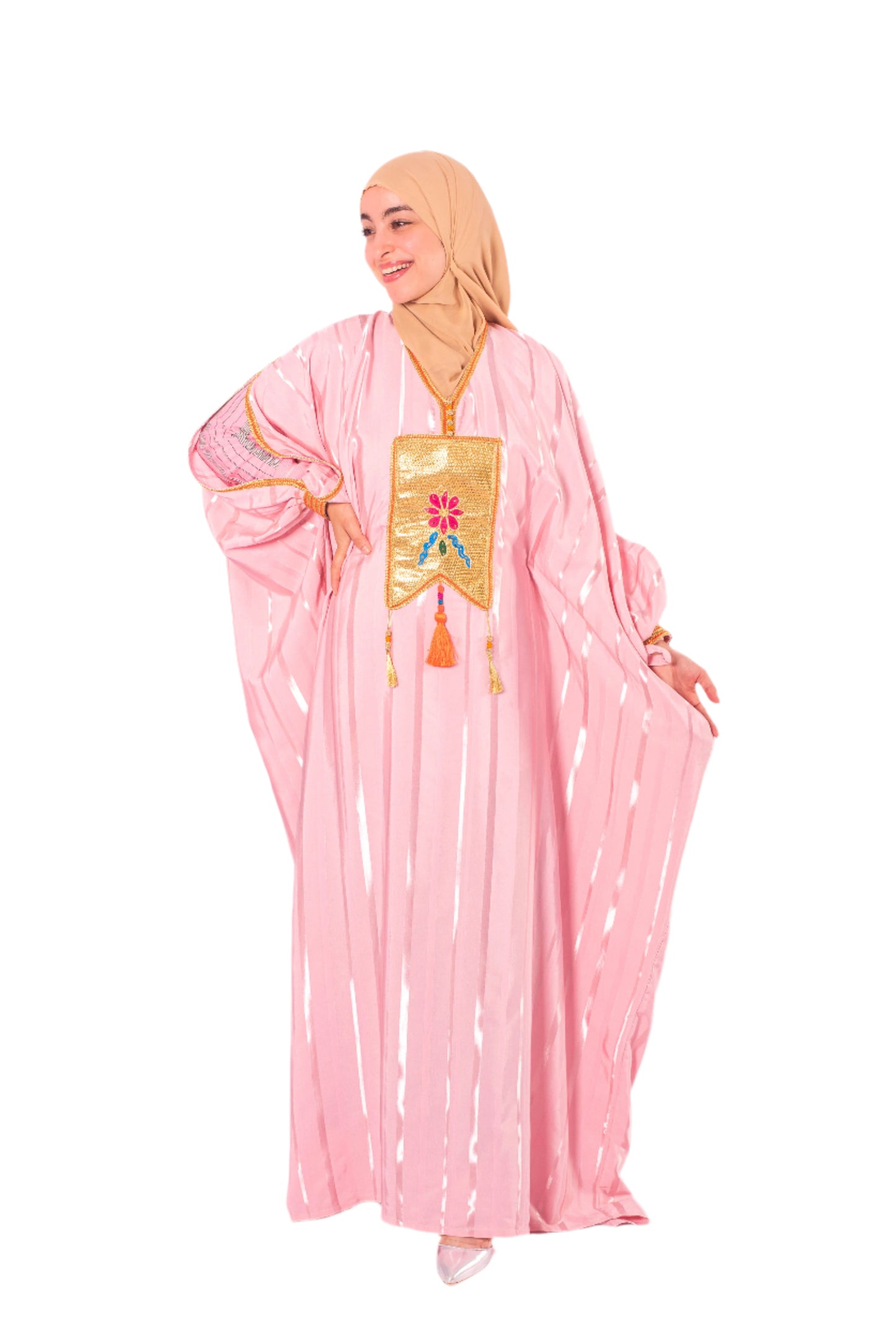 Tunisian Traditional Koftan – Handcrafted Heritage Dress for Women