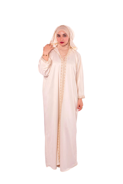 Jebba Omra – Satin de Soie with Triza Maghrbiya Embroidery