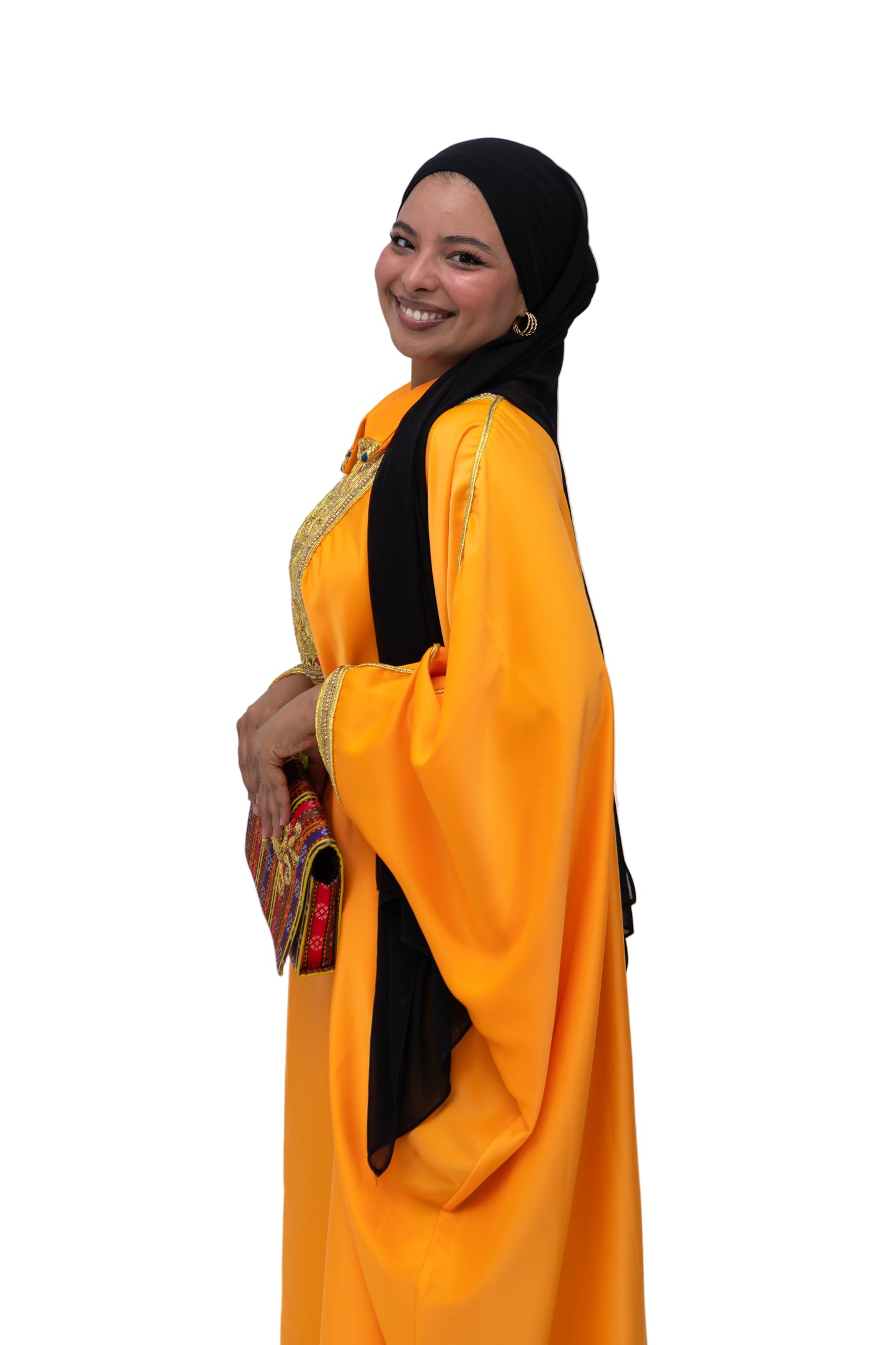 Orange Traditional Tunisian Jebba